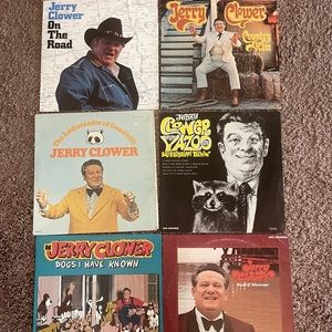 Jerry Clower Vinyl Collection 6 Records
